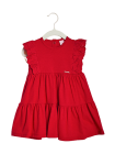 VESTIDO VERMELHO 3 MARIAS BORDADO INGLES MOMI