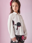 CAMISA MICKEY MOUSE OFF WHITE ANIME