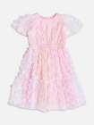 VESTIDO TULE FLOR ROSA BLOSSOM MOMI